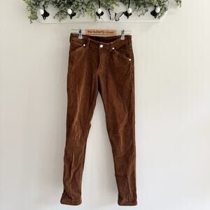 Women’s Topo Designs Brown Corduroy Pants Size 6 17-3090